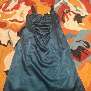 Satin Cocktail Dress